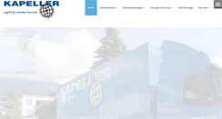 Desktop Screenshot of kapeller.co.at